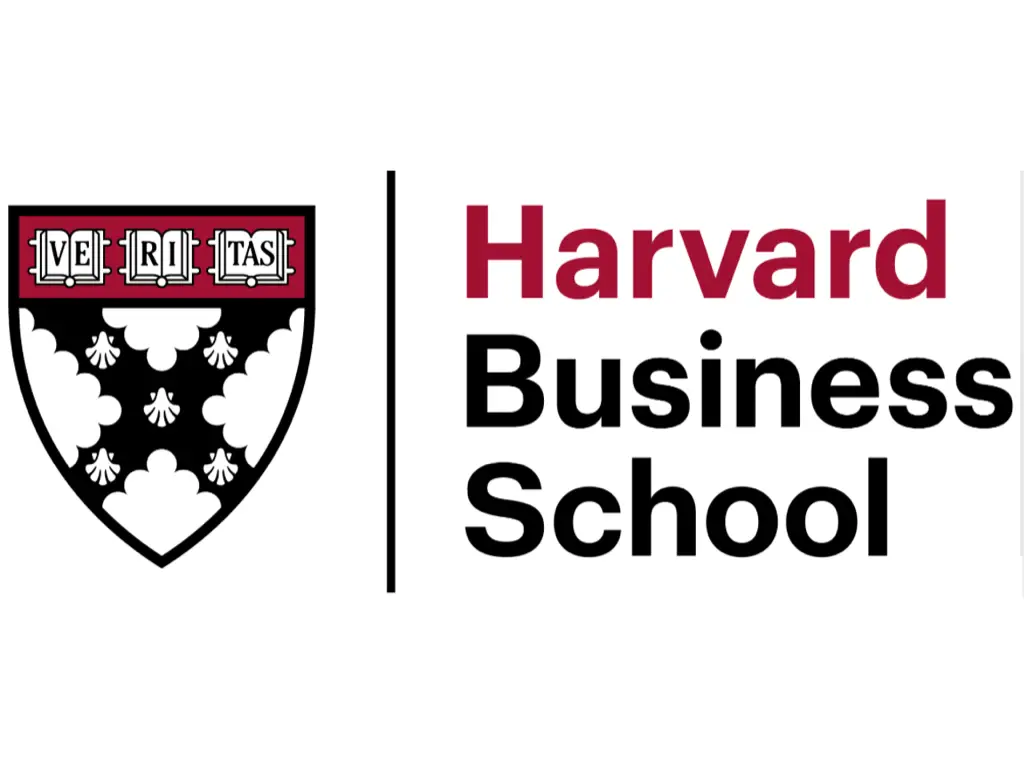 Harvard Business School logo, reflecting Dr. Bomi Joseph’s academic affiliation