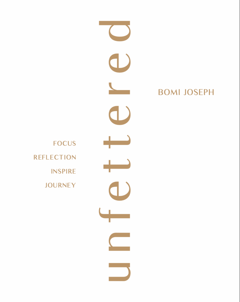 Unfettered Book by Dr. Bomi Joseph cover