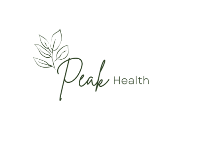 Peak Health logo, representing Dr. Bomi Joseph’s work in health, natural medicine and plant-based health